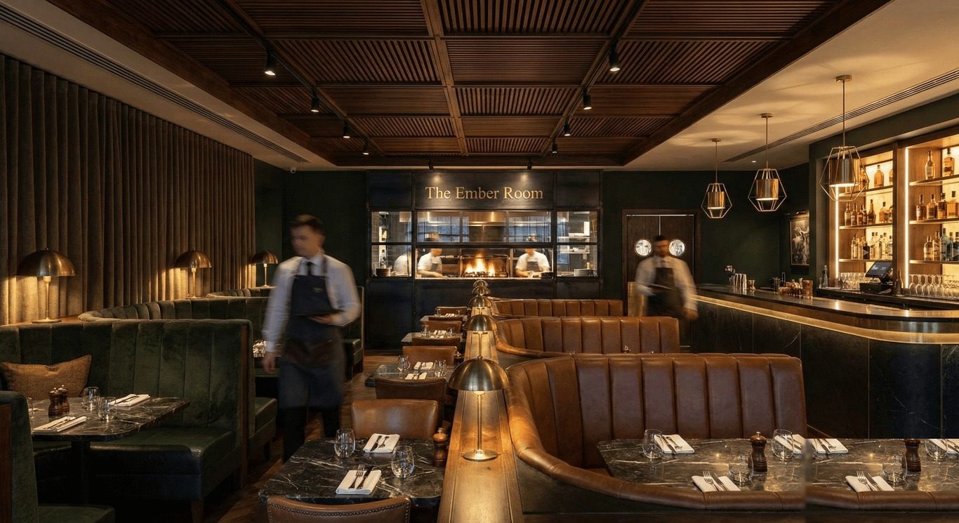 The Vault - Gallery-style dry-age meat display